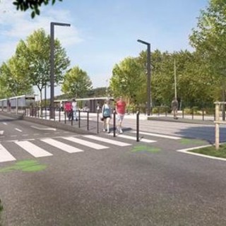 Ligne 3 del tram a Nizza