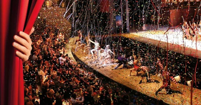 "Spectacle Surprise" per i 40 anni della Compagnia con spettacolo a sorpresa. Foto: ©Hans Gerritsen.
