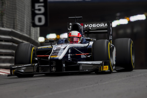 Luca Ghiotto quarto nella Sprint Race del FIA F2 Championship a Monaco
