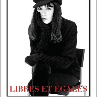 Il manifesto della mostra "Libres et égales"