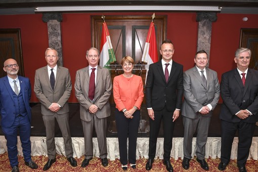 Il Ministro degli affari e del commercio estero dell'Ungheria Péter Szijàrtò in visita di lavoro nel Principato Il Ministro degli affari e del commercio estero dell'Ungheria Péter Szijàrtò in visita di lavoro nel Principato