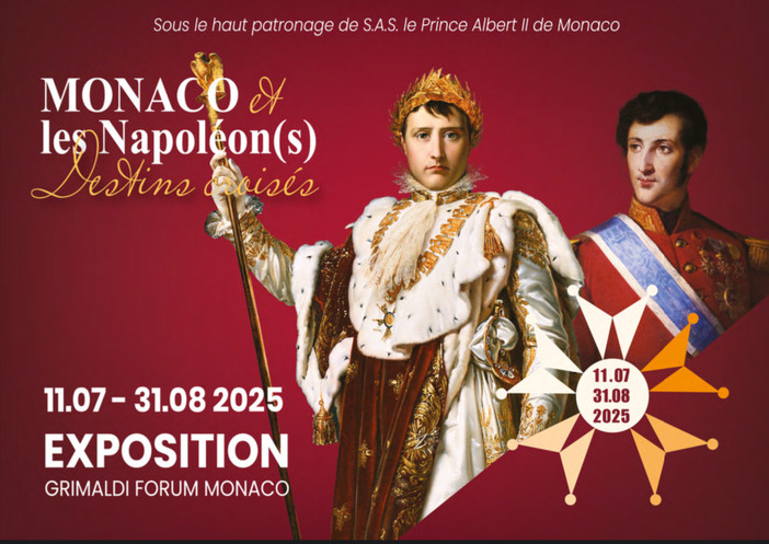 Il Grimaldi Forum di Monaco ospiterà la mostra "Monaco et les Napoléons. Destins croisés" Il Grimaldi Forum di Monaco ospiterà la mostra "Monaco et les Napoléons. Destins croisés"