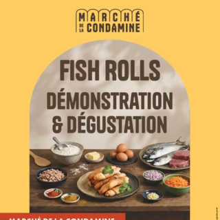 Fish Rolls a Monaco: dimostrazione e degustazione al Marché de la Condamine il 9 maggio
