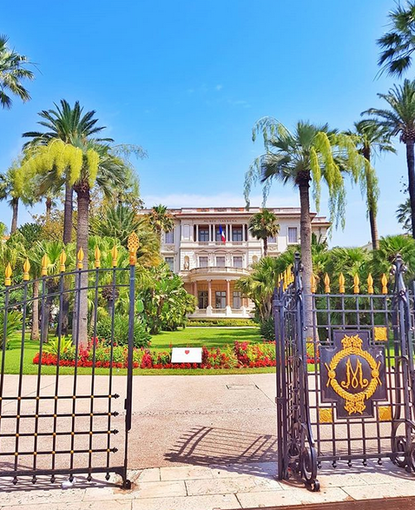 I giardini di Villa Massena a Nizza