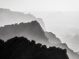 Figure and Coastal Mist, Oregon, 2018 © Jeffrey Conley