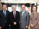 Da sinistra: Michel Dotta, Presidente della Chambre de Développement Economique de Monaco, Franck Biancheri Consigliere del Governo relazioni esterne economiche e finanziarie internazionali, Gunnar Lund ambasciatore di Svezia a Monaco, Patricia Husson Console di Svezia a Monaco - credit photo P. Fitte – Réalis