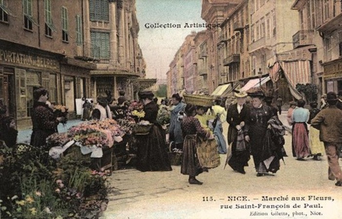 Il mercato dei fiori di Nizza, Jean Gilletta, Musée Massena