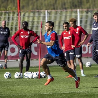 Monaco, rifinitura prima del derby col Marsiglia (foto tratta dal sito dell'AS Monaco)