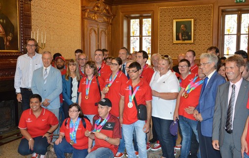 La Mairie de Monaco rende onore agli atleti Special Olympics Monaco
