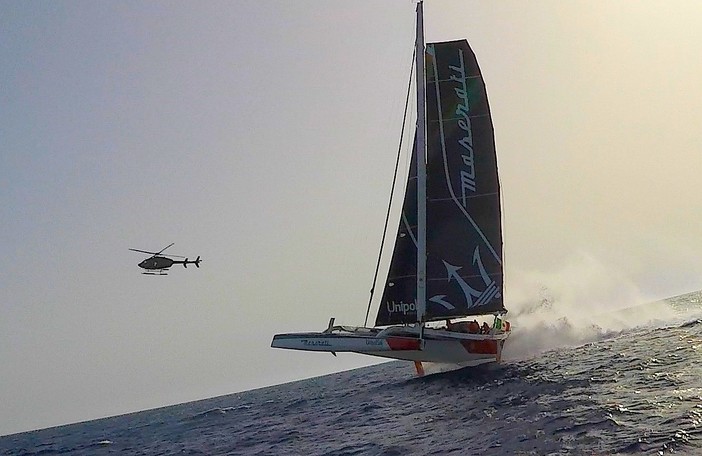 Giovanni Soldini e Maserati Multi70 da Montecarlo verso l’oceano tra innovazione e sperimentazione