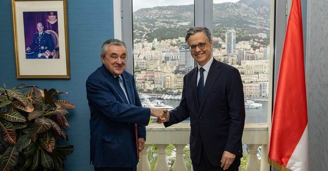 Michel Gramaglia e Lionel Beffre. Foto: © Direzione della Comunicazione – Manuel Vitali