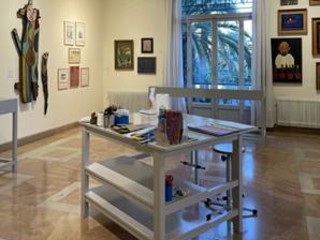 L’atelier d’art Postal - Musée international d’Art Naïf,Brut et Singulier - Nice © Andréa Cohen