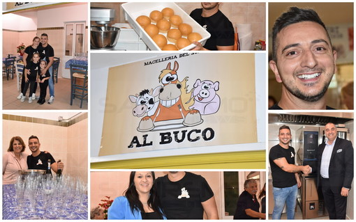 Bordighera, la Macelleria Del Sole al mercato coperto si amplia con l’apertura di “Al Buco” (Foto e Video)