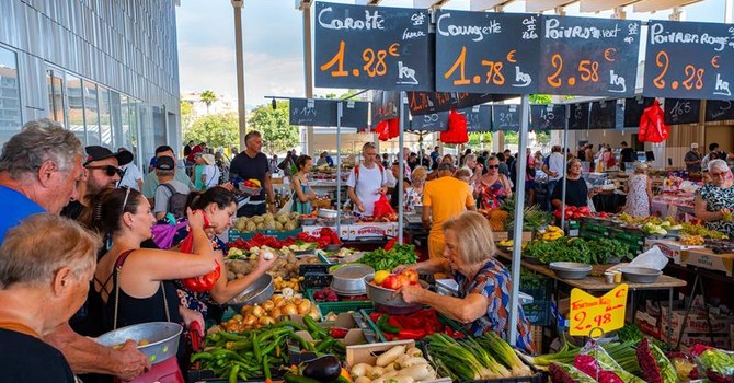 Marché de la Bocca a Cannes (c) Mairie de Cannes Marché de la Bocca a Cannes (c) Mairie de Cannes