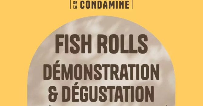 Fish Rolls a Monaco: dimostrazione e degustazione al Marché de la Condamine il 9 maggio