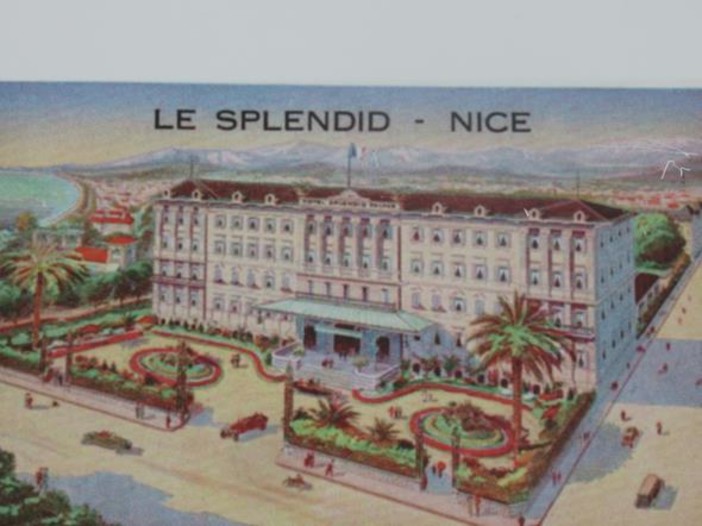 Una cartolina dell'Hotel Splendid a Nizza Una cartolina dell'Hotel Splendid a Nizza