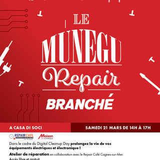 Mùnegu Repair Branché alla Casa d’I Soci: 21 marzo 2026