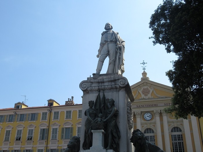 Il Monumento a Giuseppe Garibaldi a Nizza