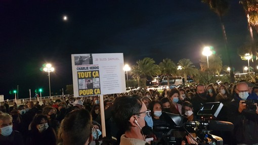 La manifestazione a Nizza, nelle foto di Ghjuvan Pasquale