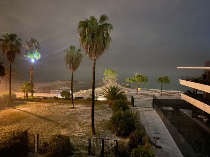Maltempo a Villeneuve Loubet, fotografie di Gino Bertone Maltempo a Villeneuve Loubet, fotografie di Gino Bertone