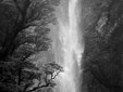 Waterfall, Southern Alps, NZ, 2011 © Jeffrey Conley
