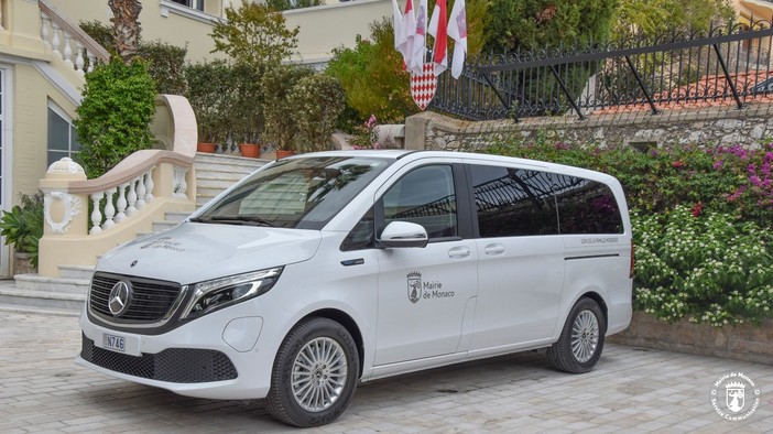Il minibus usato dal Comune di Monaco