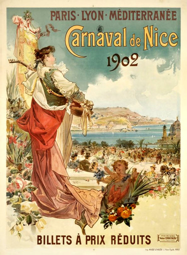 Alcuni manifesti del Carnevale di Nizza
