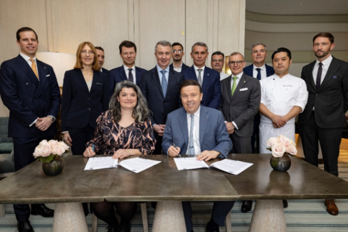 La firma dell'accordo tra Monte-Carlo SBM e Mr. Goodfish