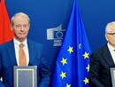 M. Pierre-André Chiappori, il Consigliere di Governo – Ministro delle Finanze e dell’Economia & M. Thomas Gerassimos, Direttore Generale presso la Direzione Generale per la Fiscalità e l’Unione Doganale della Commissione Europea. ©DR M. Pierre-André Chiappori, il Consigliere di Governo – Ministro delle Finanze e dell’Economia & M. Thomas Gerassimos, Direttore Generale presso la Direzione Generale per la Fiscalità e l’Unione Doganale della Commissione Europea. ©DR