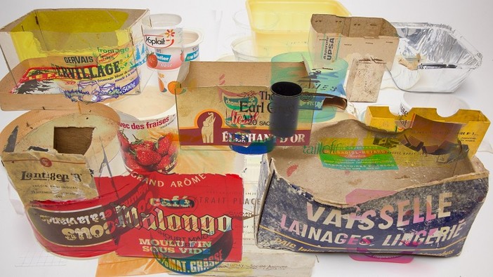 Détail de l’installation pseudomorphose  Crédit: Florian Schönerstedt