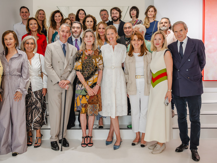 Il momento dell'inaugurazione con SAR la Principessa di Hannover Il momento dell'inaugurazione con SAR la Principessa di Hannover