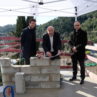 Mentone, posata la prima pietra della nuova residenza popolare Les Hauts de Réquier