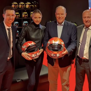 La coppia principesca all'inaugurazione di Box98 (Fotogallery di Ezio Cairoli