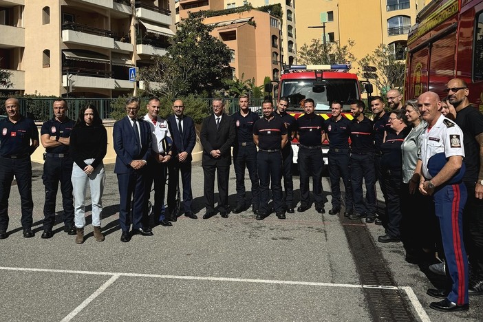 I Vigili del Fuoco monegaschi a lezione I Vigili del Fuoco monegaschi a lezione