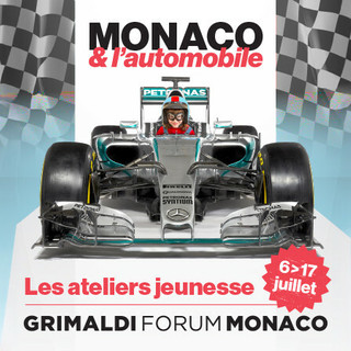 Monaco &amp; l’Automobile, “Ateliers Jeunesse”.