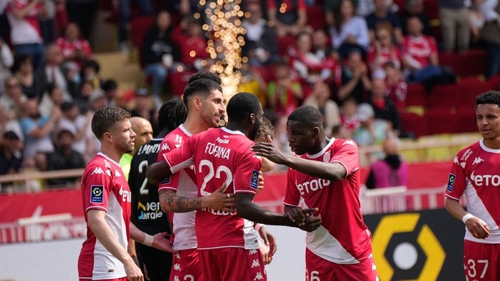 Monaco - Angers, una fase di gioco (foto tratta dal sito dell'AS Monaco)