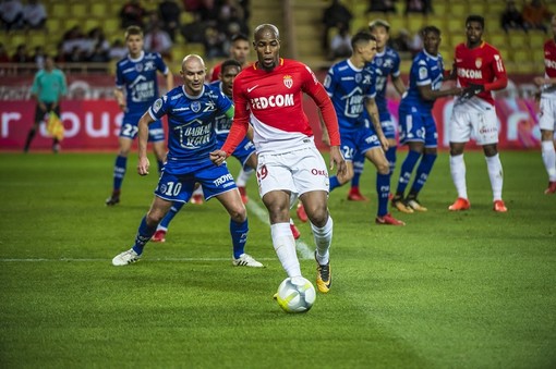 Monaco - Troyes, una fase di gioco (foto sito AS Monaco)