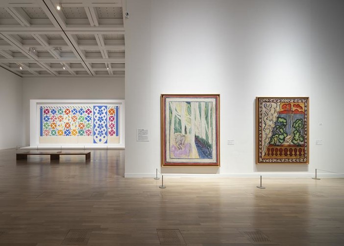 Foto dell’esposizione « Henri Matisse. Formes libres » The National Art Center, Tokyo, 2024 - Foto: Shu Nakagawa -Courtesy The National Art Center, Tokyo, 2024 © Succession Henri Matisse