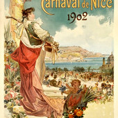 Alcuni manifesti del Carnevale di Nizza