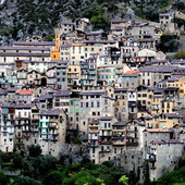 Cena sociale il 24 aprile a Saorge.