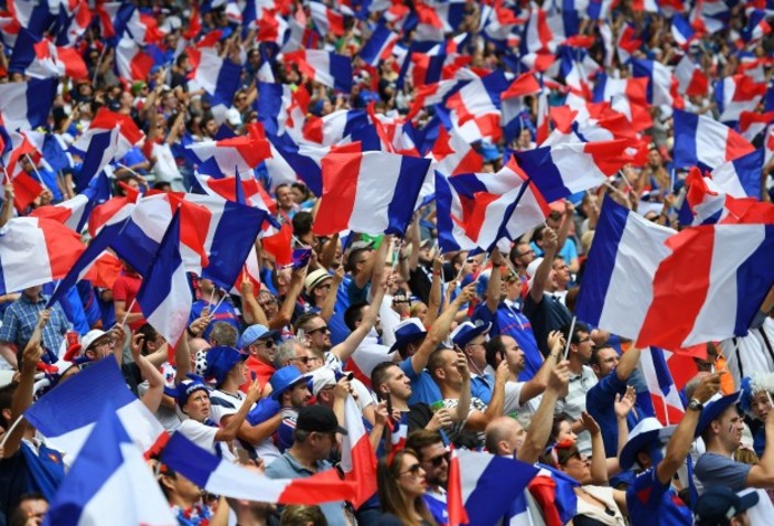 I tifosi della Francia (foto tratta dal sito ufficiale della Fédération Française de Football)