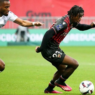 Nizza - Reims, una fase di gioco (foto tratta dal sito dell'OGC Nice)