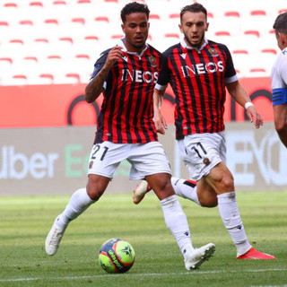 Nizza -Bordeaux, una fase di gioco (foto tratta dal sito dell'OGC Nice)