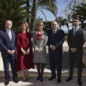 I quattro nuovi ambasciatori con Isabelle Berro Amadei