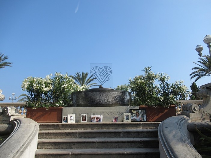 Nizza, il memoriale ai Giardini di Villa Massena