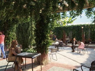 Vue Cloître (c) Alexandre Chemetoff et associés