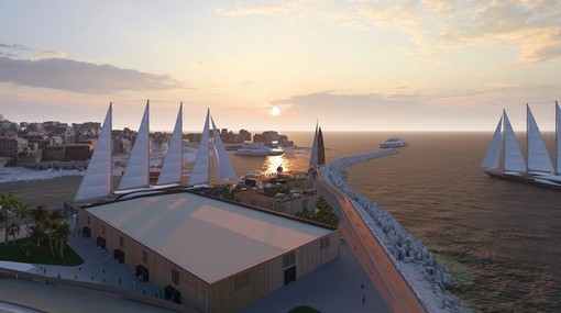 Il "futuro" Centro Congressi al porto di Nizza