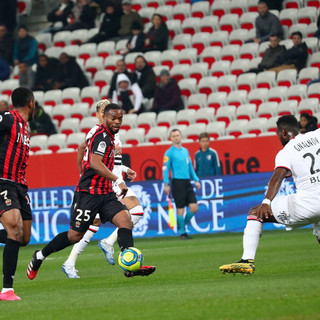 Nizza - Rennes, una fase di gioco (foto tratta dal sito dell'OGC Nice)
