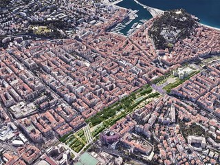 Vue Aérienne (c) Alexandre Chemetoff et associés