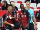 Nizza - Brest, la gioia dei rossoneri (foto tratta dal sito dell'OGC Nice)